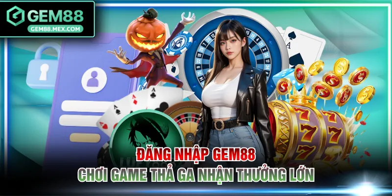 Đăng nhập GEM88 chơi game thả ga nhận thưởng lớn